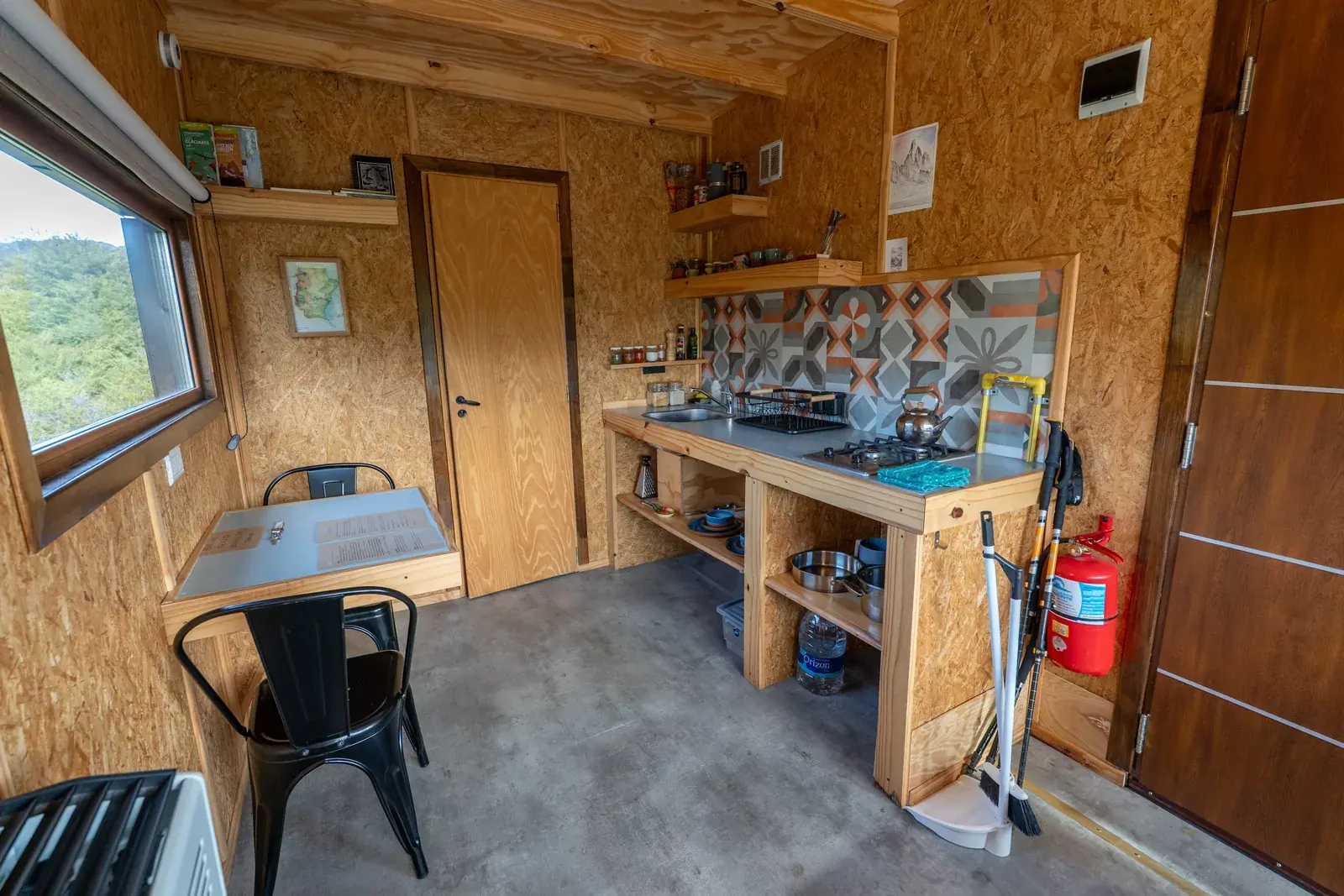 Casa Lenga: La cocina y la mesa